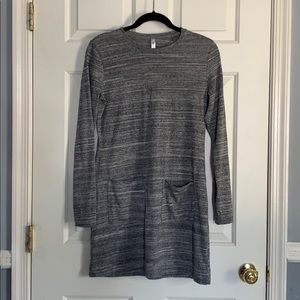 Gray Fabletics long-sleeved dress with POCKETS!